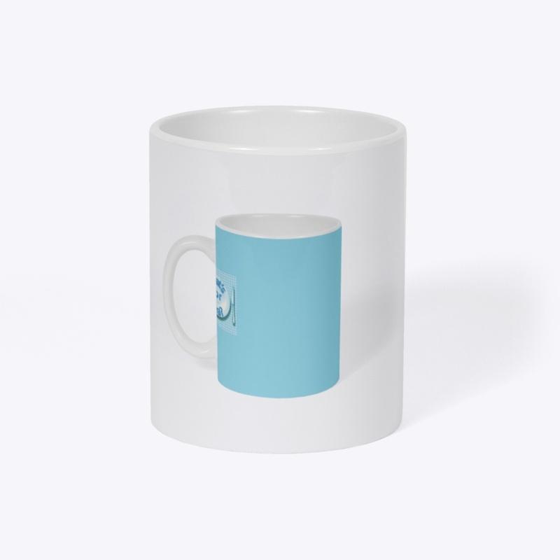 A mug, on a mug!